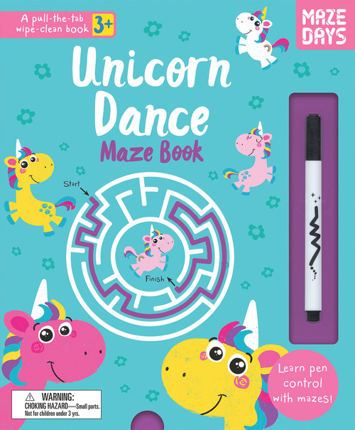 Unicorn Dance Maze Book by Connie Isaacs, Gareth Llewhellin, 9781789584738