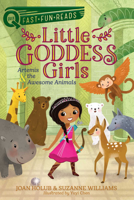 Artemis & the Awesome Animals (A QUIX Book) by Joan Holub, Suzanne Williams, Yuyi Chen, 9781534431157