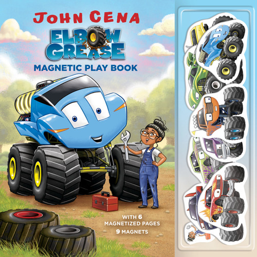Elbow Grease Magnetic Play Book by John Cena, Dave Aikins, 9780525577638