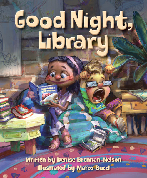 Good Night, Library by Denise Brennan-Nelson, Marco Bucci, 9781585364060