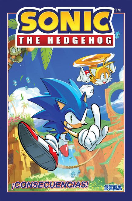 Sonic the Hedgehog, Vol. 1: ¡Consecuencias! (Sonic The Hedgehog, Vol 1: Fallout! Spanish Edition) by Ian Flynn, Tracy Yardley, Adam Bryce Thomas, Jennifer Hernandez, Evan Stanley, 9781684057498