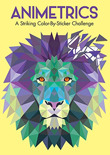 Animetrics (A Striking Color-By-Sticker Challenge) by Jack Clucas, Jonny Reinhart, 9781438009919