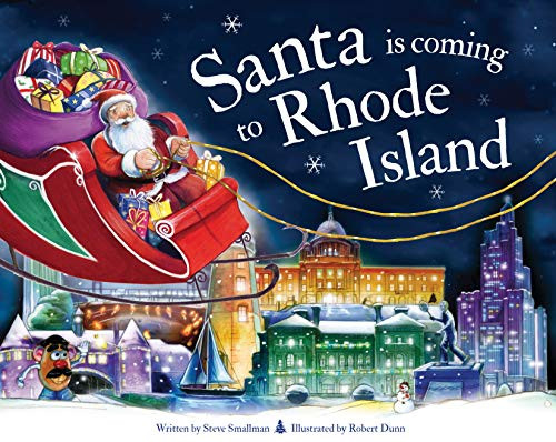 Santa Is Coming to Rhode Island by Steve Smallman, Robert Dunn, 9781728200972