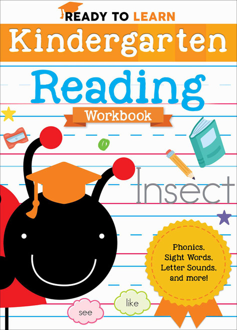 Ready to Learn: Kindergarten Reading Workbook (Phonics, Sight Words, Letter Sounds, and More!) by Editors of Silver Dolphin Books, 9781645173250