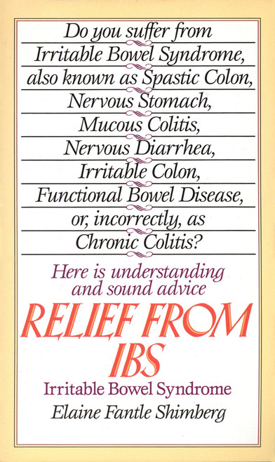 Relief from IBS by Elaine Fantle Shimberg, 9780345367129