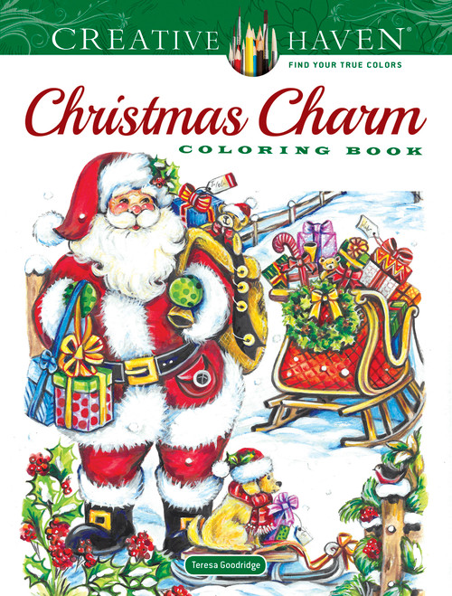 Creative Haven Christmas Charm Coloring Book by Teresa Goodridge, 9780486844732