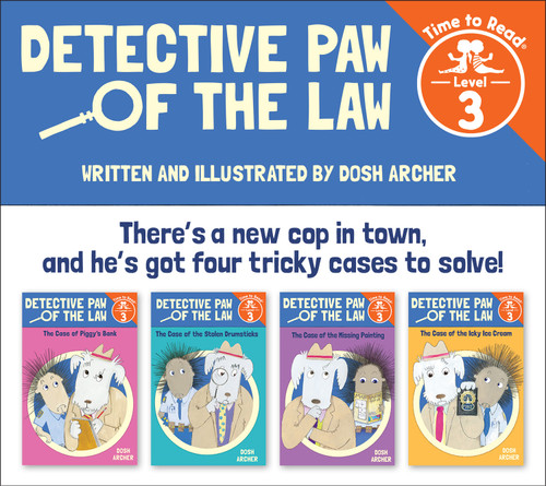 Detective Paw of the Law Set (Detective Paw of the Law: Time to Read, Level 3) by Dosh Archer, Dosh Archer, 9780807515853