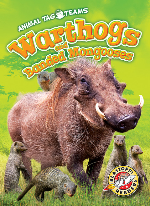 Warthogs and Banded Mongooses by Kari Schuetz, 9781626179585
