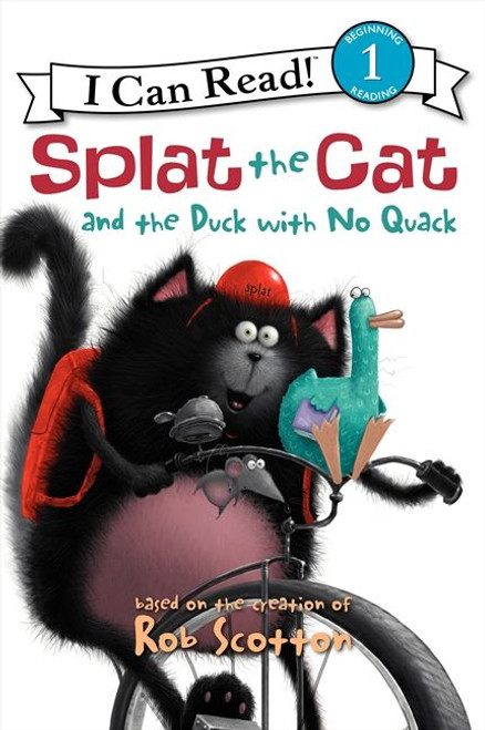 Splat the Cat and the Duck with No Quack by Rob Scotton, Rob Scotton, 9780061978579