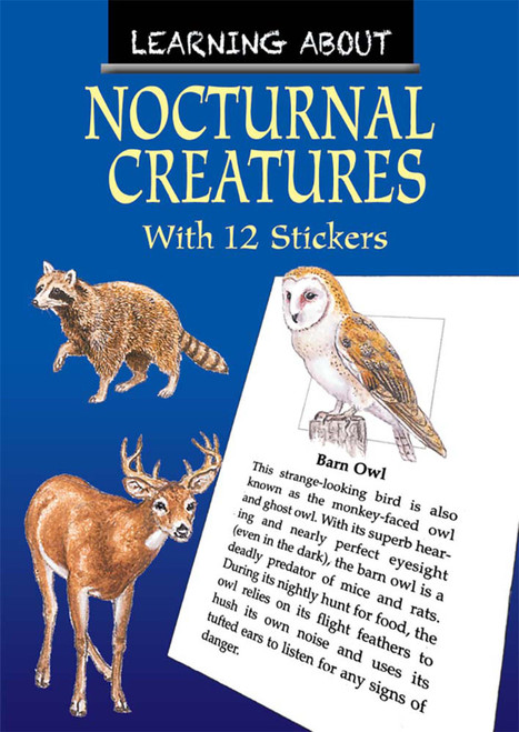 Learning About Nocturnal Creatures (Miniature Edition) by Sy Barlowe, 9780486844572