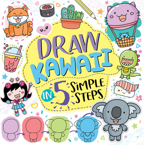 Draw Kawaii in 5 Simple Steps by Jess Bradley, 9781454942832