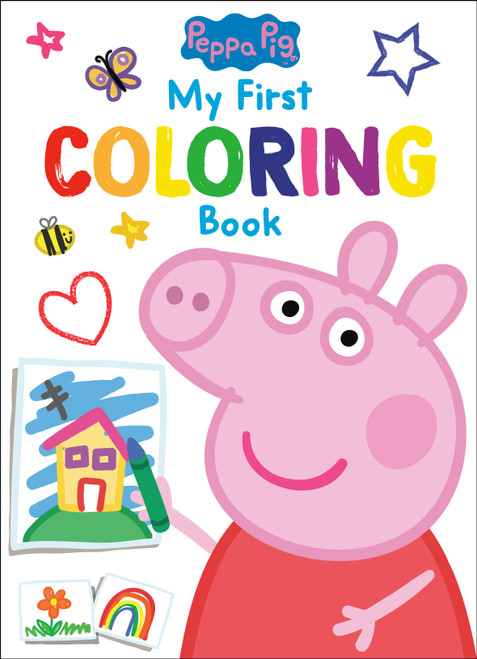 Peppa Pig: My First Coloring Book (Peppa Pig) by Golden Books, Golden Books, 9780593308523