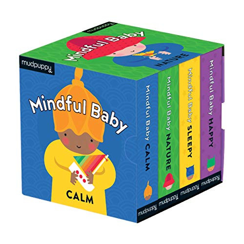 Mindful Baby Board Book Set (Miniature Edition) by Aimee Chase, Mudpuppy, Sue Downing, 9780735365346