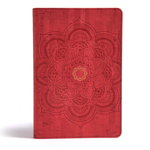 CSB Essential Teen Study Bible, Red Flower Cork LeatherTouch by B&H Kids Editorial Staff, CSB Bibles by Holman, 9781433648717