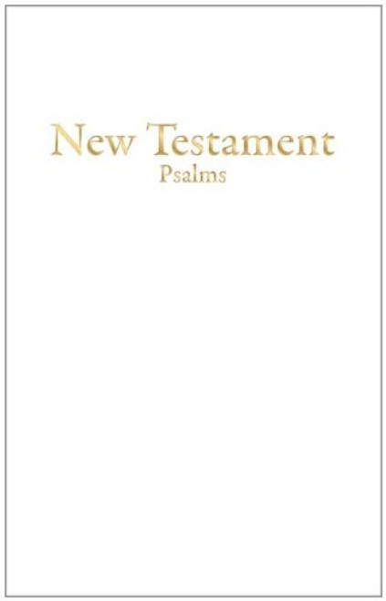 KJV Economy New Testament with Psalms, White Trade Paper (Miniature Edition) by Holman Bible Publishers, 9781558190405