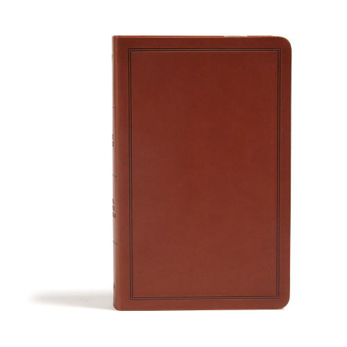 KJV Deluxe Gift Bible, Brown LeatherTouch by Holman Bible Publishers, 9781087702735