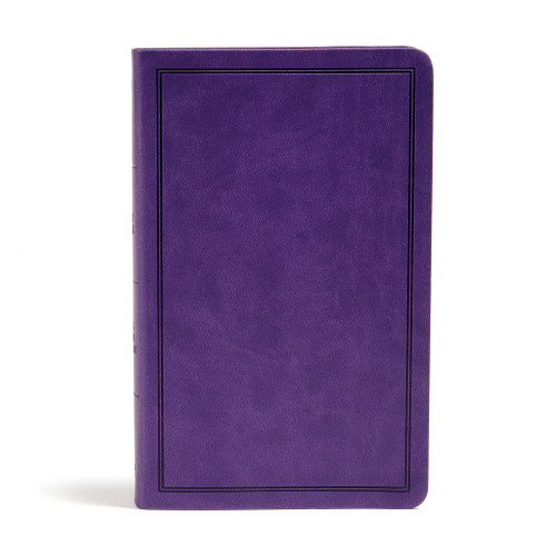 KJV Deluxe Gift Bible, Purple LeatherTouch by Holman Bible Publishers, 9781087702759