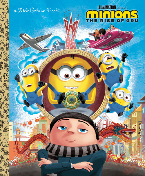 Minions: The Rise of Gru Little Golden Book by David Lewman, Alan Batson, 9780593173039