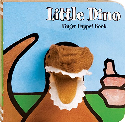 Little Dino: Finger Puppet Book ((Puppet Book for Baby, Little Dinosaur Board Book)) by Chronicle Books, ImageBooks, 9780811863537