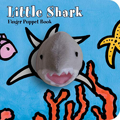 Little Shark: Finger Puppet Book ((Puppet Book for Baby, Little Toy Board Book, Baby Shark)) by Chronicle Books, ImageBooks, 9781452112510