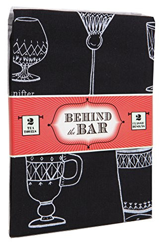 Behind the Bar: 2 Tea Towels by Chronicle Books, 9781452150604