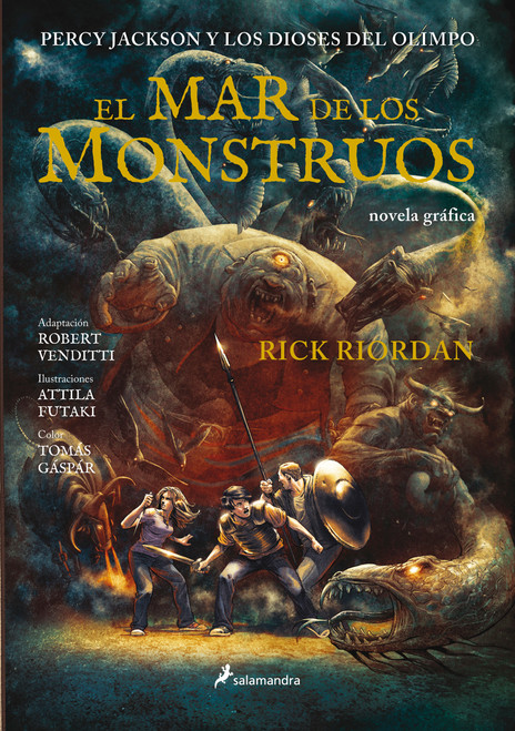 El mar de los monstruos. Novela gráfica / The Sea of Monsters: The Graphic Novel (Spanish Edition) by Rick Riordan, 9788498387193
