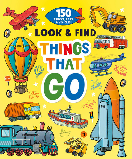 Things That Go (150 Trucks, Cars, and Vehicles!) - 9781951100421 by Clever Publishing, 9781951100421