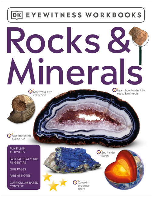 Eyewitness Workbooks Rocks & Minerals by DK, 9780744034554