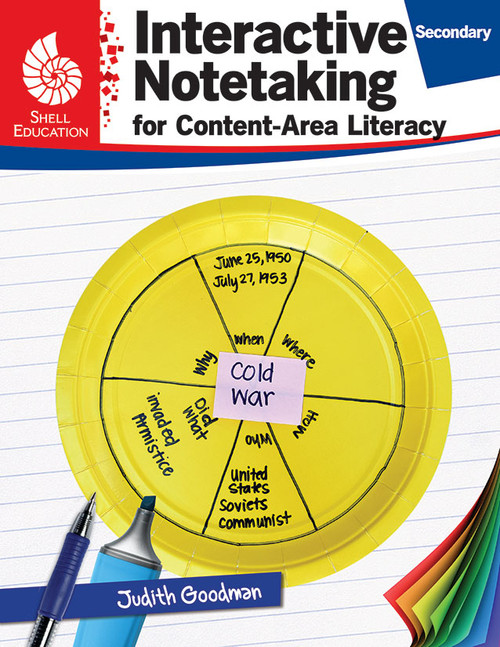 Interactive Notetaking for Content-Area Literacy, Secondary by Judith Goodman, 9781425817343