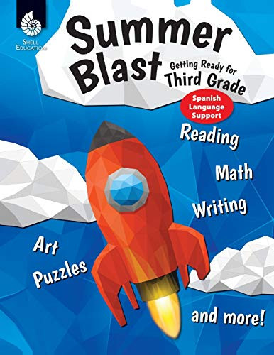Summer Blast: Getting Ready for Third Grade (Spanish Language Support) by Wendy Conklin, 9781425839598
