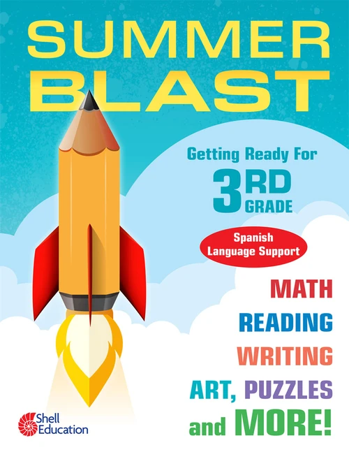 Summer Blast: Getting Ready for Third Grade (Spanish Language Support) by Wendy Conklin, 9781425839598