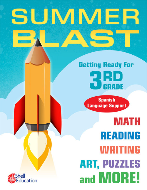 Summer Blast: Getting Ready for Third Grade (Spanish Language Support) by Wendy Conklin, 9781425839598