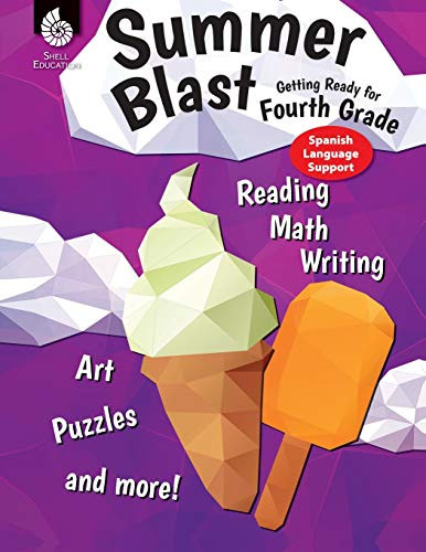 Summer Blast: Getting Ready for Fourth Grade (Spanish Language Support) by Wendy Conklin, 9781425839604