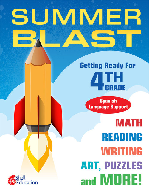 Summer Blast: Getting Ready for Fourth Grade (Spanish Language Support) by Wendy Conklin, 9781425839604