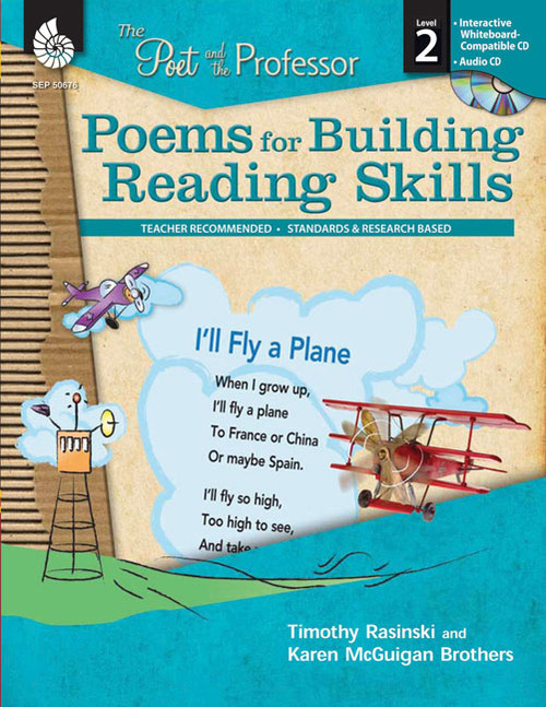Poems for Building Reading Skills Level 2 (Poems for Building Reading Skills) by Timothy Rasinski, Karen McGuigan Brothers, 9781425806767