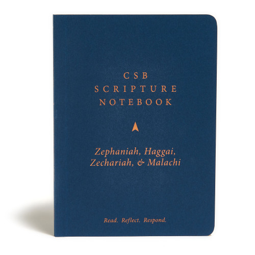 CSB Scripture Notebook, Zephaniah, Haggai, Zechariah, Malachi (Read. Reflect. Respond.) by CSB Bibles by Holman, 9781087731452
