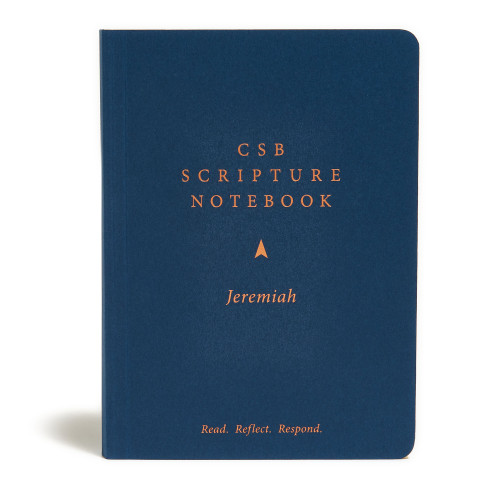 CSB Scripture Notebook, Jeremiah (Read. Reflect. Respond.) by CSB Bibles by Holman, 9781087731315