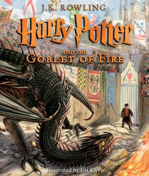 Harry Potter and the Goblet of Fire: The Illustrated Edition (Harry Potter, Book 4) by J. K. Rowling, Jim Kay, 9780545791427
