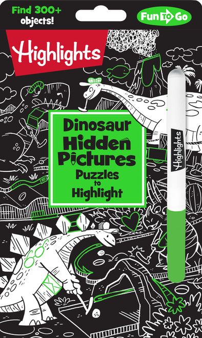 Dinosaur Hidden Pictures Puzzles to Highlight by Highlights, 9781644723357