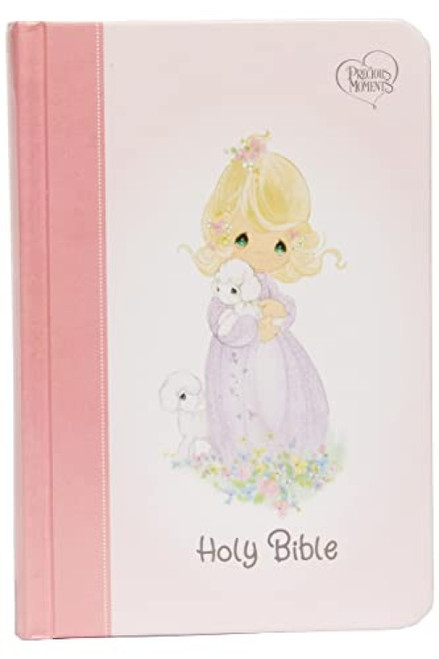 NKJV, Precious Moments Small Hands Bible, Hardcover, Pink, Comfort Print (Holy Bible, New King James Version) by Thomas Nelson, 9780785238621