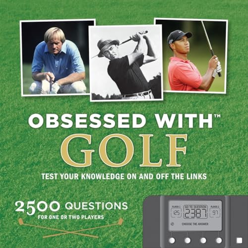 Obsessed with Golf (Test Your Knowledge on and Off the Links) by Dave Shedloski, Alex Miceli, 9780811863438