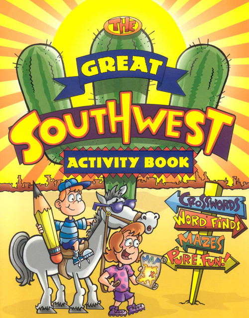Great Southwest Activity Book by Luna Rising Editors, 9780873588447