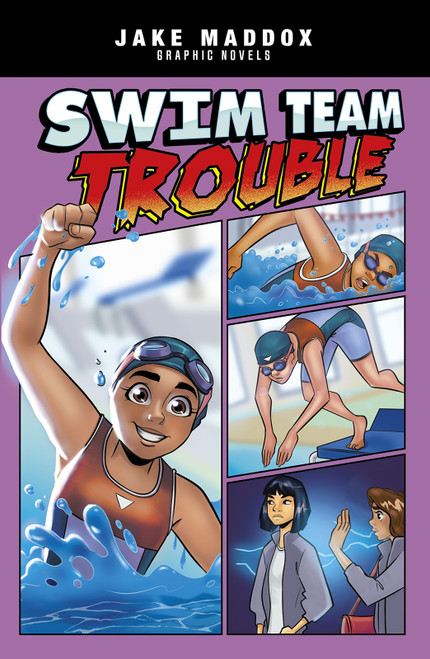 Swim Team Trouble - 9781515882343 by Jake Maddox, Lelo Alves, 9781515882343