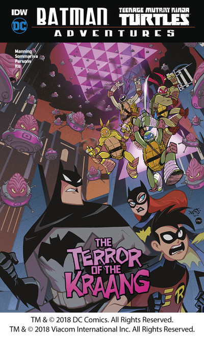 The Terror of the Kraang by Matthew K. Manning, Jon Sommariva, 9781496573872