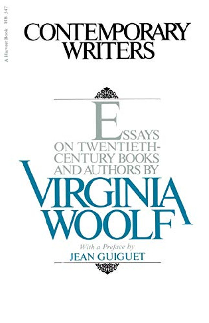 Contemporary Writers (Essays on Twentieth-Century Books and Authors) by Virginia Woolf, 9780156214506