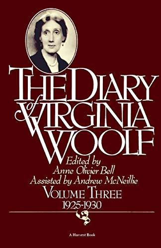 The Diary Of Virginia Woolf, Volume 3 (1925-1930) by Virginia Woolf, 9780156260381