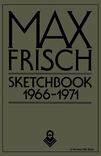Sketchbook 1966-1971 by Max Frisch, 9780156827478