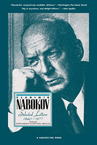 Vladimir Nabokov (Selected Letters 1940-1977) by Vladimir Nabokov, 9780156936101