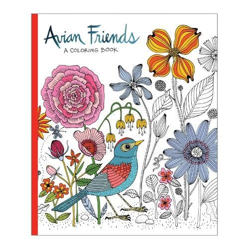 Avian Friends Coloring Book by Geninne D. Zlatkis, 9780735350786