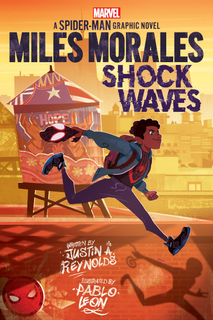 Miles Morales: Shock Waves (Original Spider-Man Graphic Novel) - 9781338648041 by Justin A. Reynolds, Pablo Leon, 9781338648041